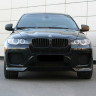Клыки на передний бампер "GT" для BMW X6 купить недорого с доставкой в Астана
