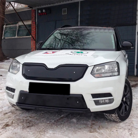 Зимний экран нижний, (под покраску) для Skoda Yeti City (2013-2018) купить недорого с доставкой в Астана