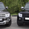 Решетка радиатора "Broomer Design" var №2 для Mitsubishi Pajero 4 (2006-2015) купить недорого с доставкой в Астана