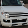 Решетка радиатора "Broomer Design" var №2 для Mitsubishi Pajero 4 (2006-2015) купить недорого с доставкой в Астана