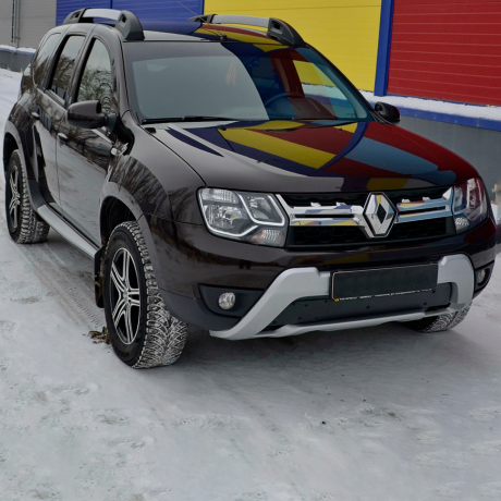 Комплект заглушек "КАРТ" №5 + №6 для Renault Duster (дизель) рестайлинг после 2015 г.в. купить недорого с доставкой в Астана