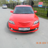 Решетка радиатора "Две полоски" для Mazda 3, хэтчбэк (2003-2009) купить недорого с доставкой в Астана
